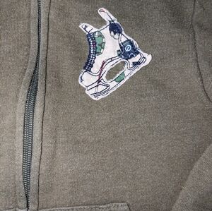 🟥3/15$ zip Up Hoodie 3Y Hockey